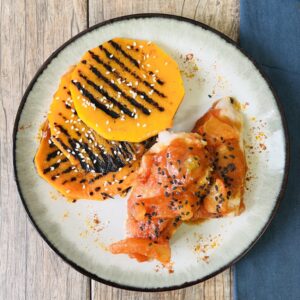 Gatuzo marroquí con calabaza rejilla